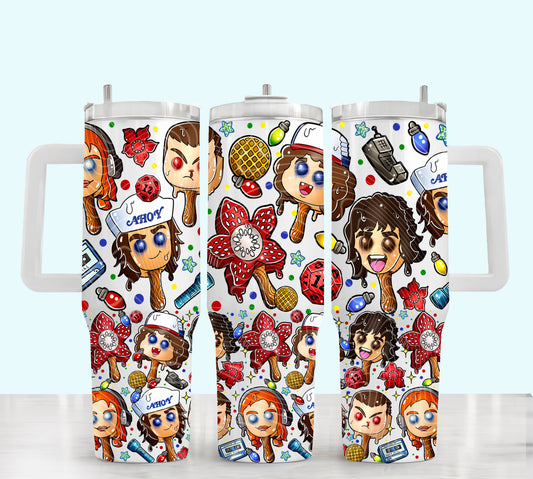 Stranger Popsicles 40 oz Tumbler Print