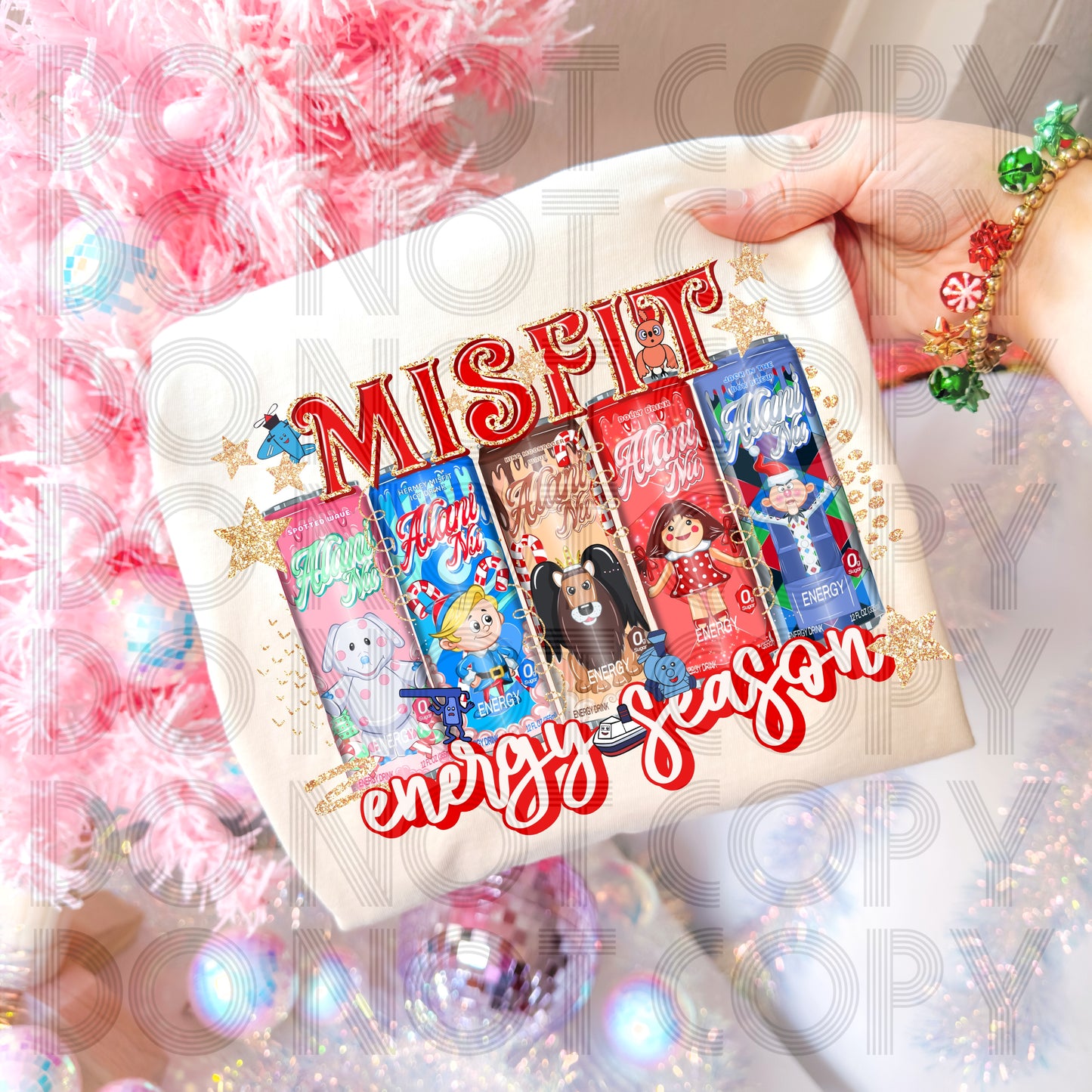 Misfit Energy Season DTF Print