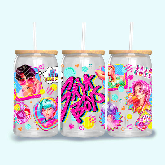 Saja Boys 16 oz Glass Wraps