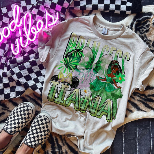 Princess Tiana DTF Prints