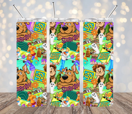 Polaroid Scooby Tumbler Wrap