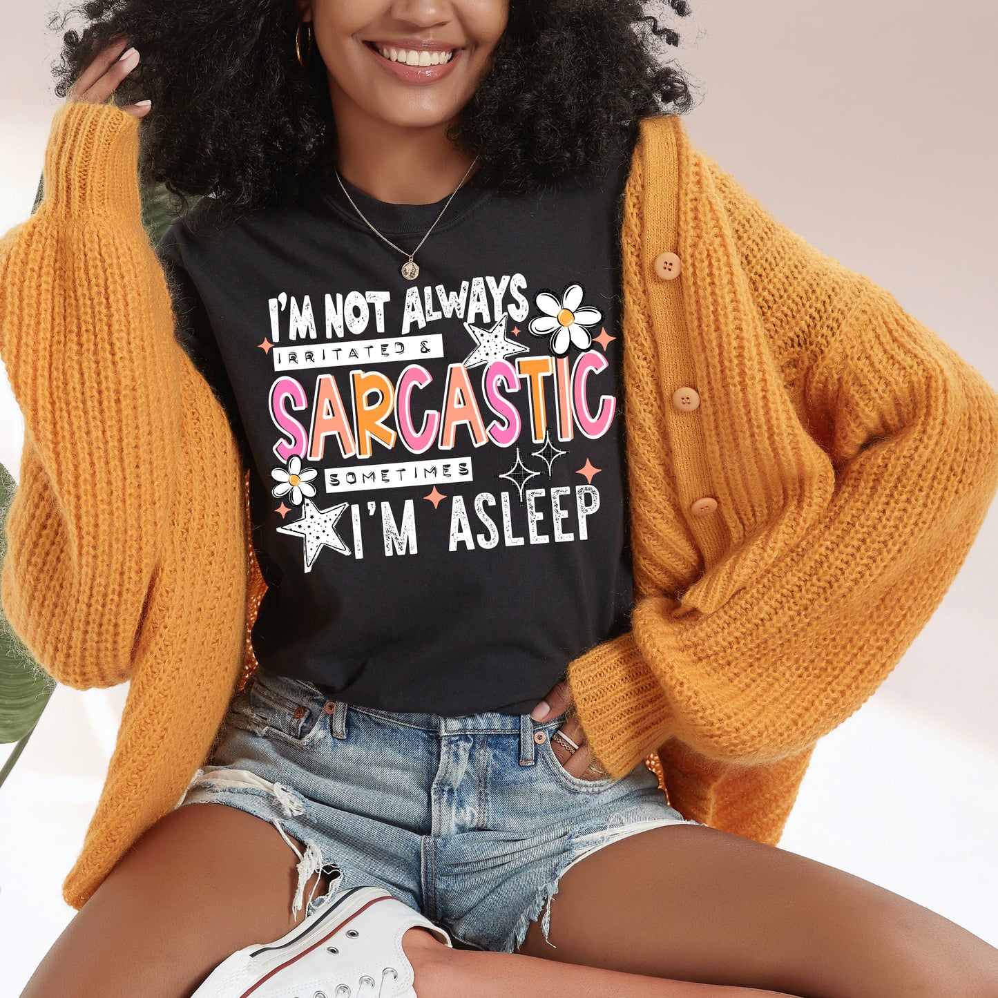 Not Always Irritated & Sarcastic DTF Print