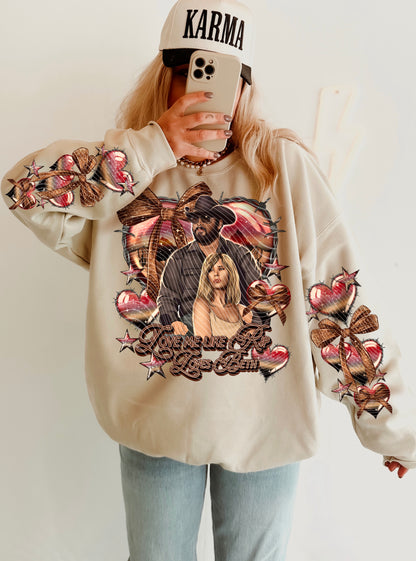 Love Me Like RIP -Double Sleeve- DTF Print