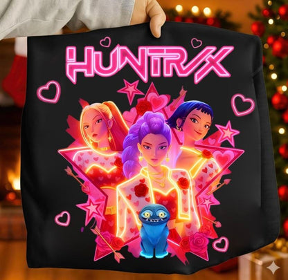 Huntrix Glowing Valentine DTF Prints