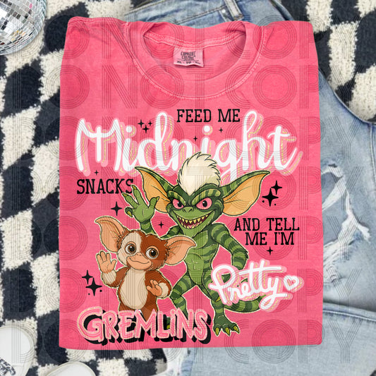 Feed Me Midnight Snacks DTF Prints
