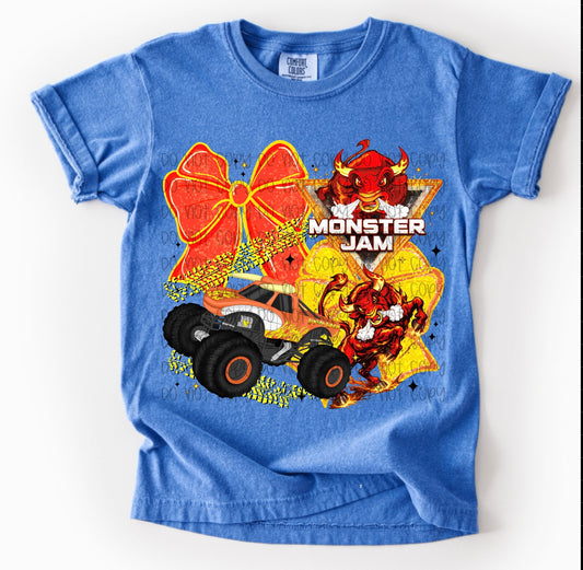 MJ El Toro Loco Bow DTF Print