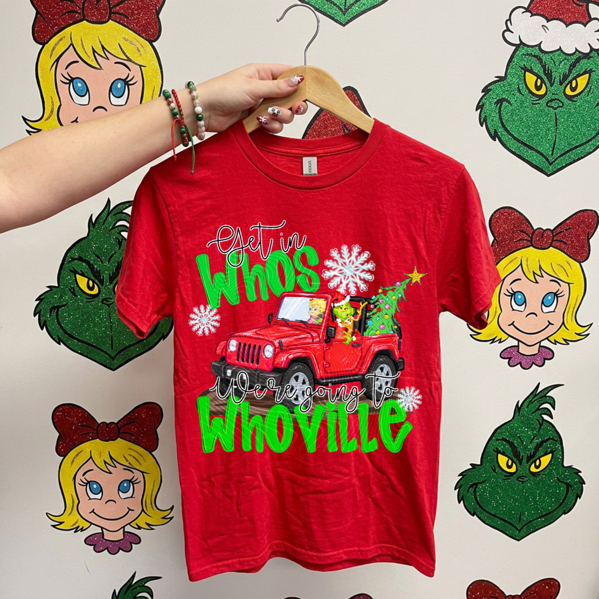 We’re Going To Whoville (Jeep) DTF Print