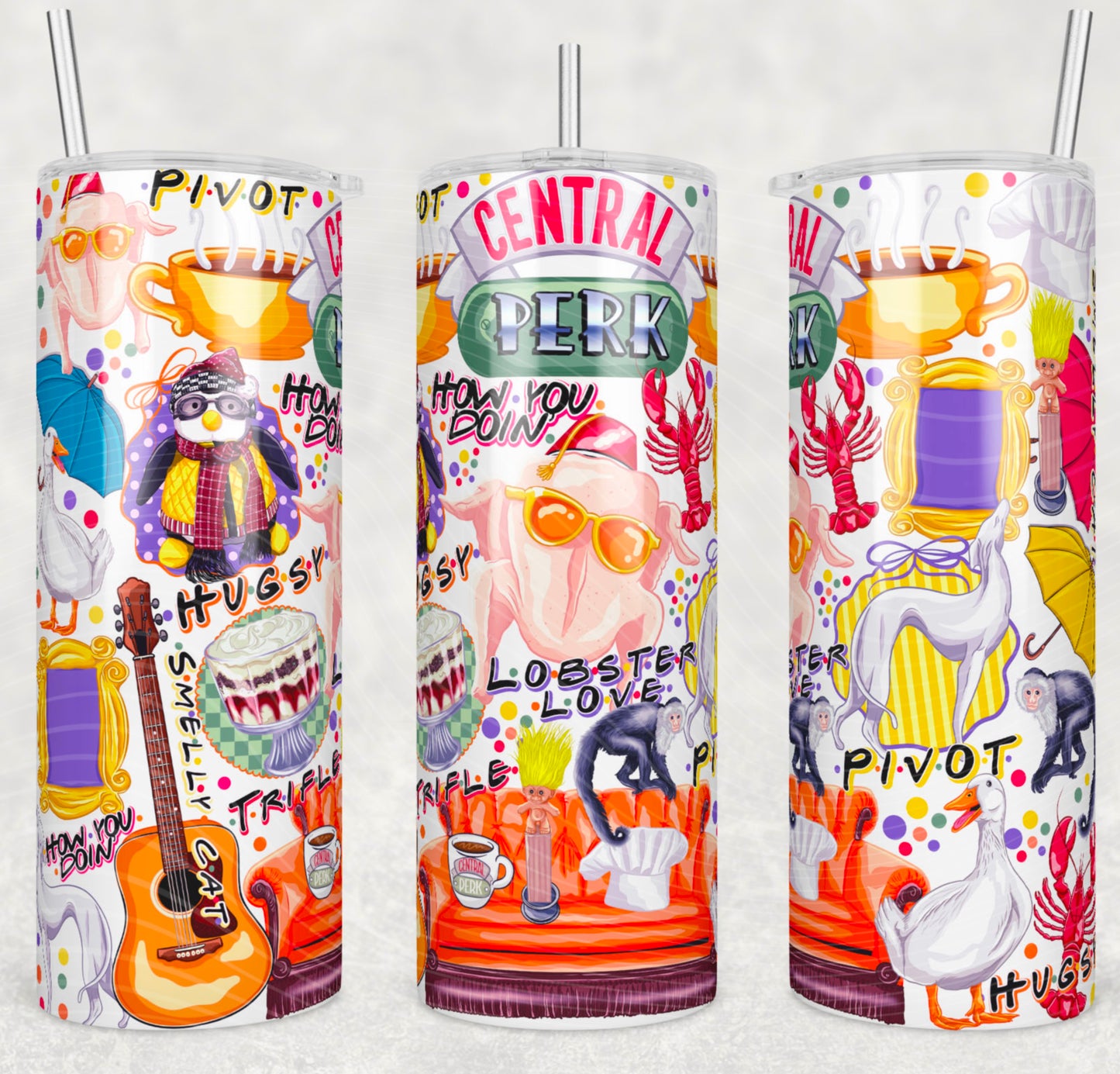 Central Perks Tumbler Wrap