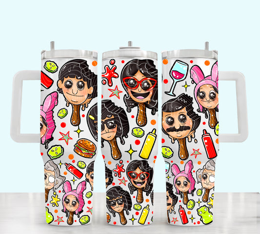 Bob’s Burger Ice Cream 40 oz Tumbler Prints