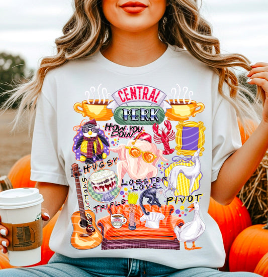 Central Perks DTF Prints
