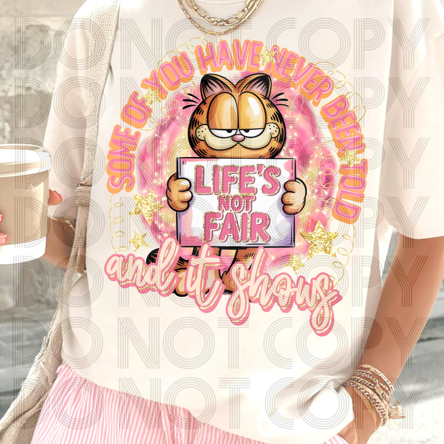 Some Of You Have Never Been Told (Garfield) DTF Print