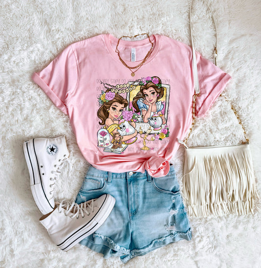 Belle Best Friends DTF Print
