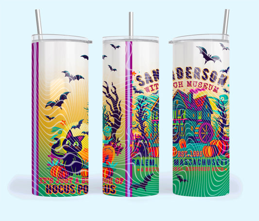 Sanderson Witch Museum Tumbler Wrap