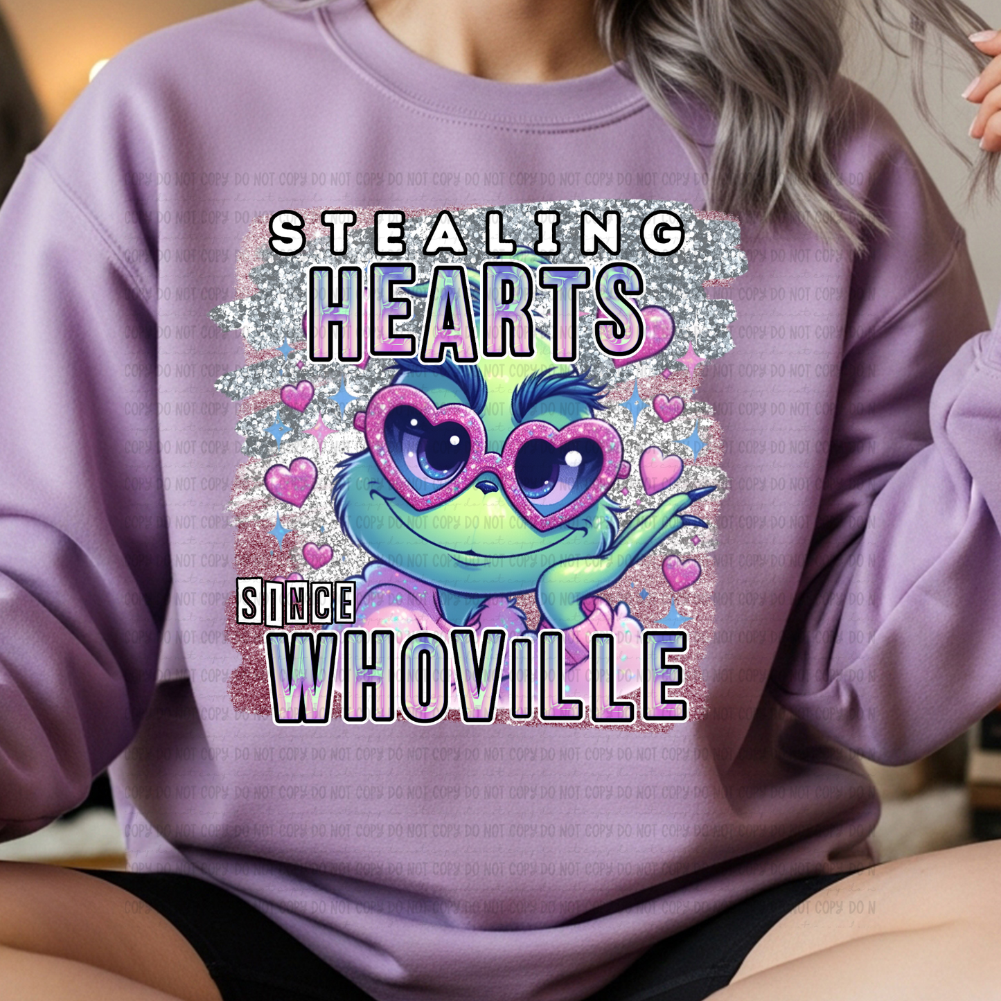 Stealing Hearts Since Whoville DTF Print