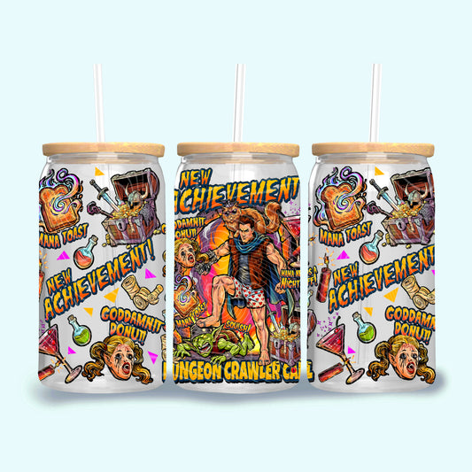 Dungeon Crawler Carl 16 oz Glass Wraps