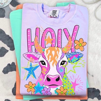 Holy Cow (Style 2) DTF Print