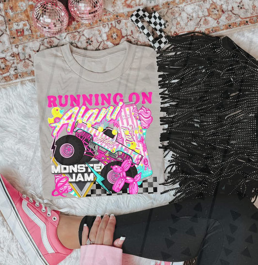 Running On Alani & Monster Jam DTF Prints