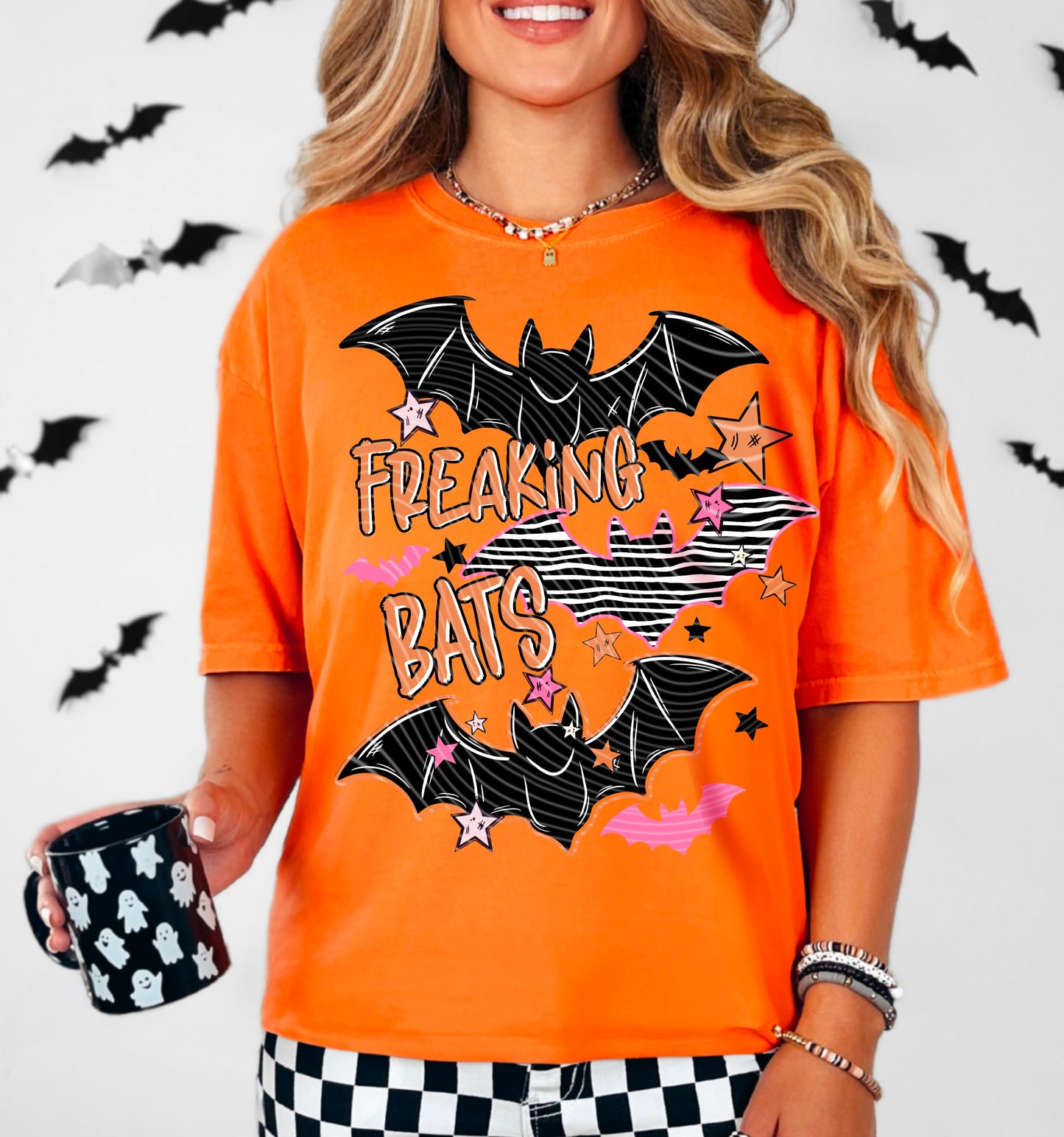 Freaking Bats DTF Print