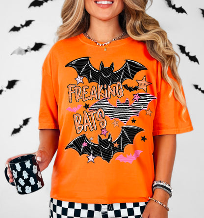 Freaking Bats DTF Print