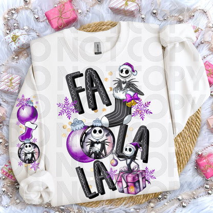 Fa La La Jack DTF Prints