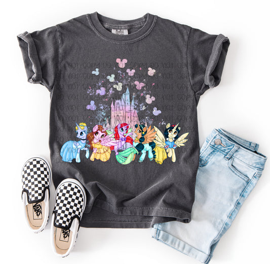 Princess Pony DTF Prints