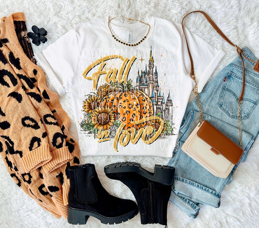 Fall In Love DTF Prints