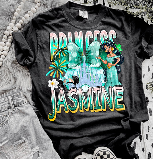 Princess Jasmine DTF Prints