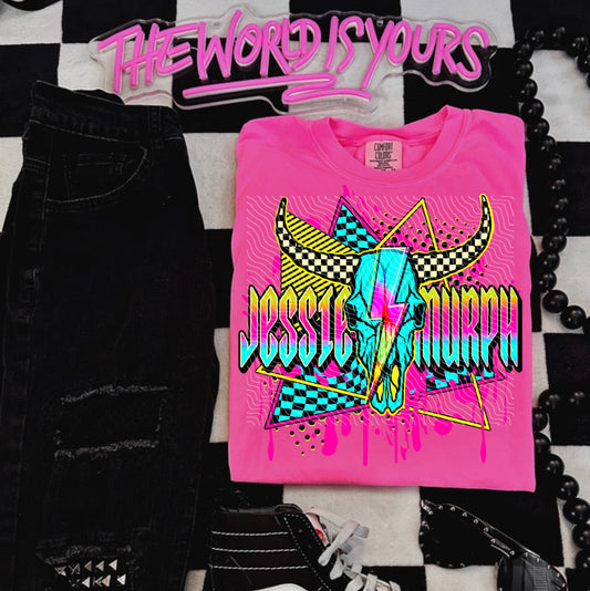 Jessie Murph Neon DTF Prints