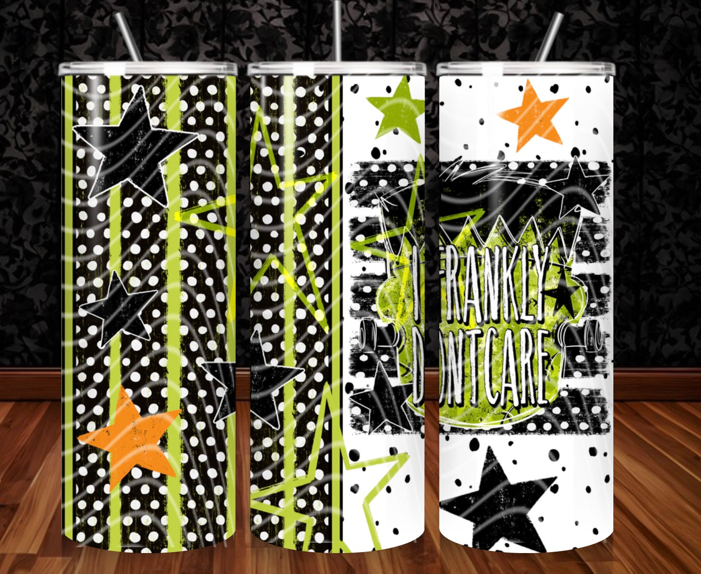 I Frankly Don’t Care Tumbler Wrap