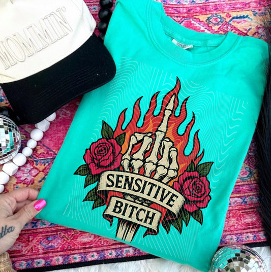 Sensitive Bitch DTF Prints