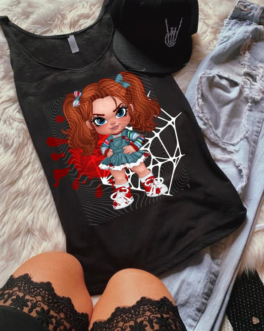 Chucky Horror Girl DTF Prints