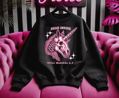 Dead Inside Still Magical A.F. DTF Prints