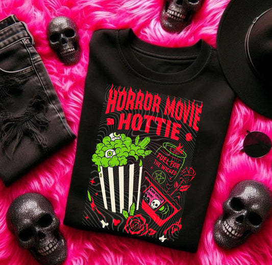 Horror Movie Hottie DTF Prints