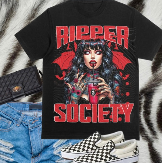 Ripper Society DTF Print