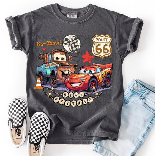 Ka-Chow Best Friends DTF Print