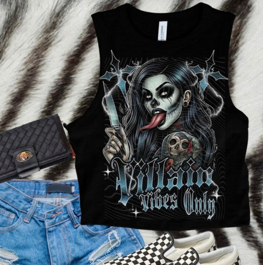 Villain Vibes Only DTF Print