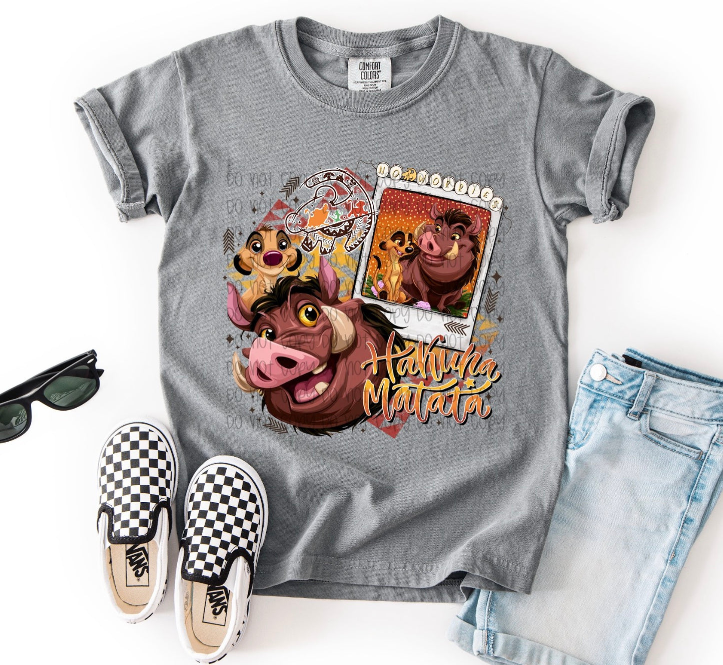 Hakuna Matata Friends DTF Print