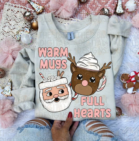 Warm Hugs Full Hearts DTF Print