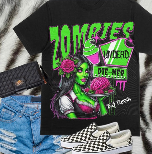 Zombies Die-Ner DTF Print