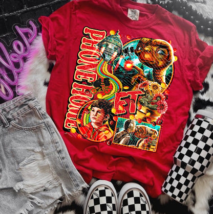 Phone Home DTF Print