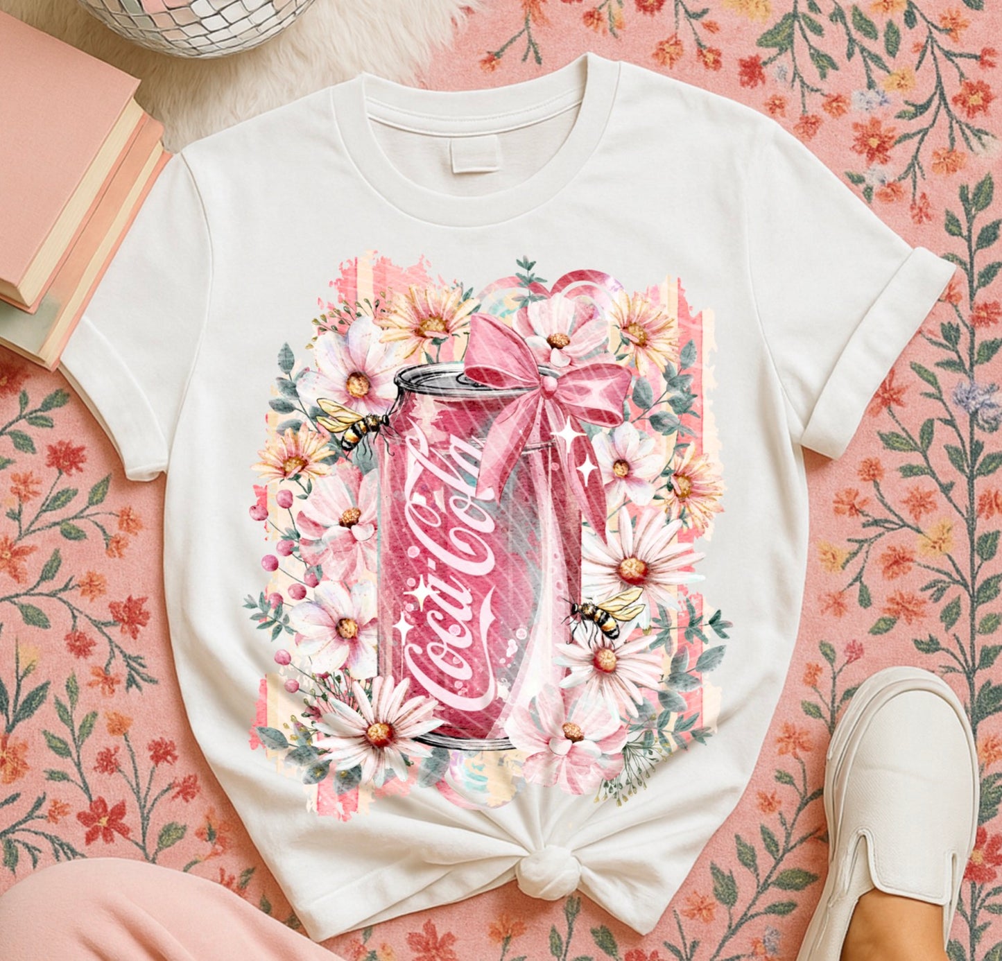 Watercolor Cola DTF Prints