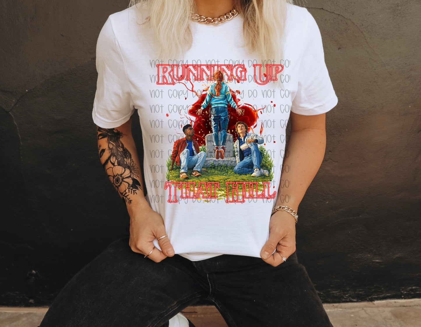 Running Up That Hill DTF Prints