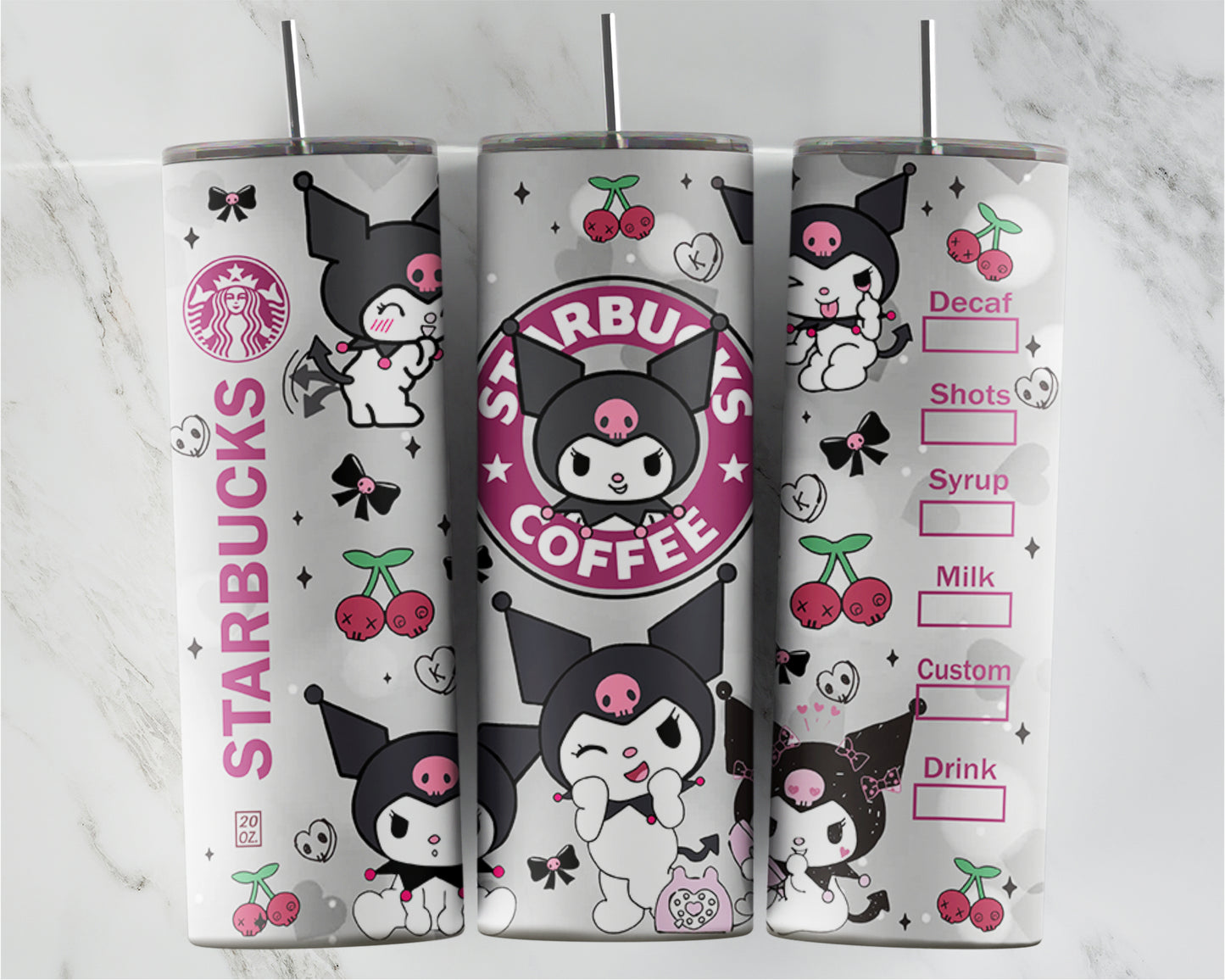 Kuromi Kitty Coffee