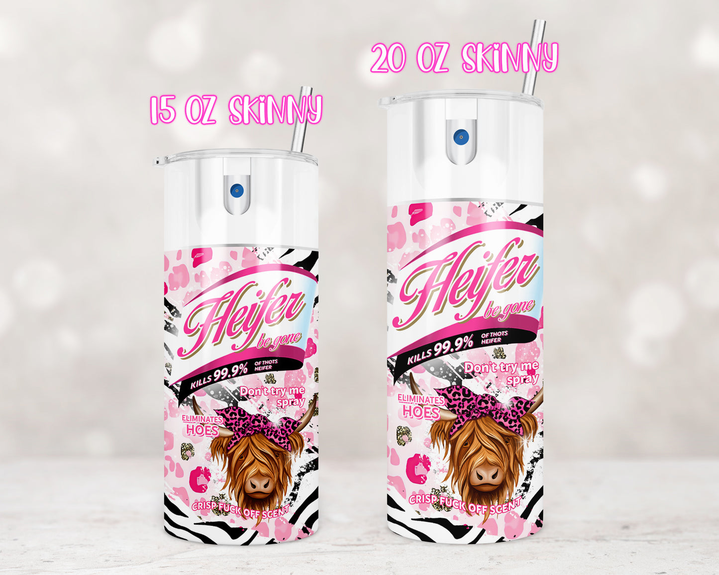 Be Gone Heifer Spray Pink Zebra