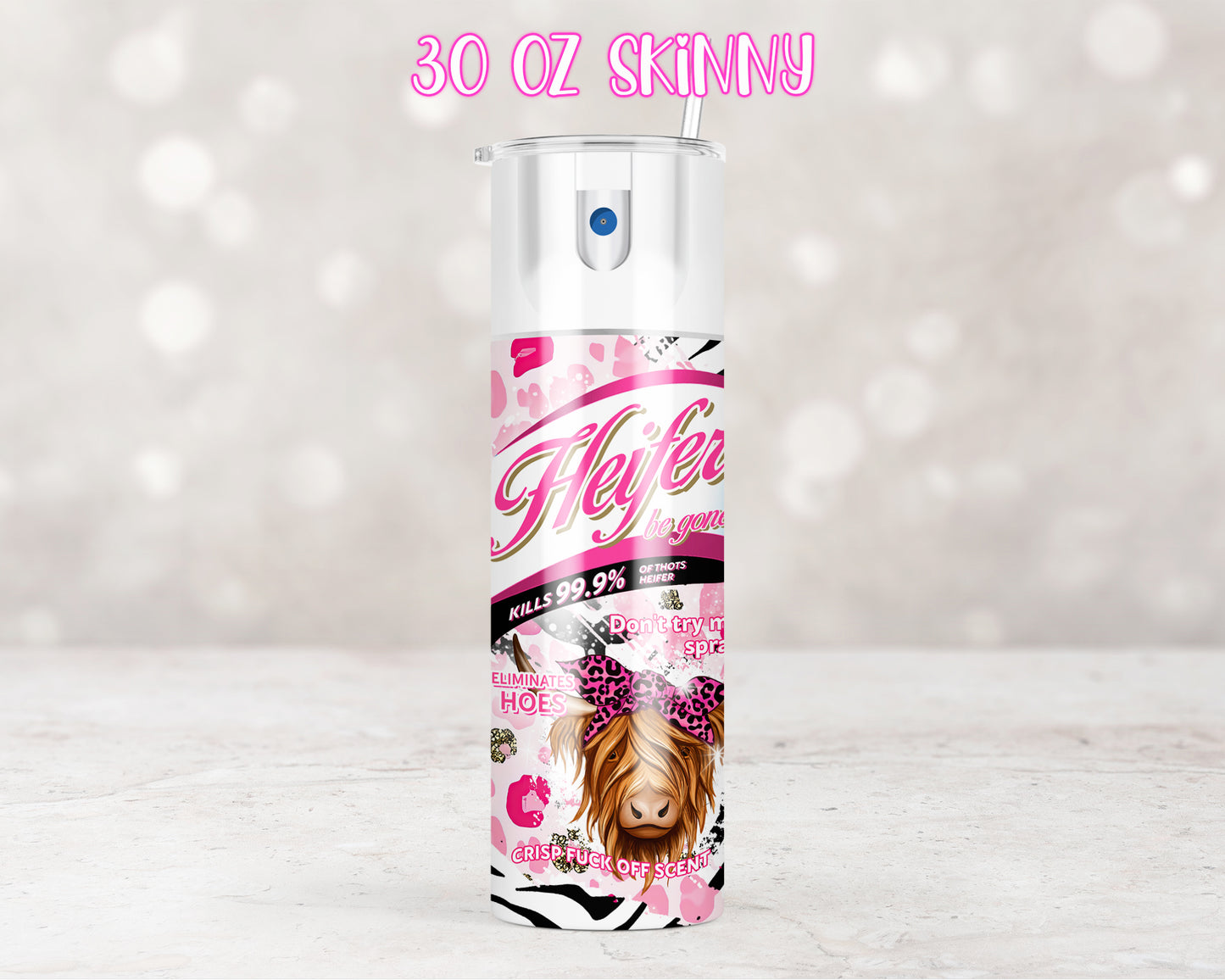 Be Gone Heifer Spray Pink Zebra