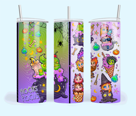 Ice Cream Hocus Pocus Tumbler Wrap
