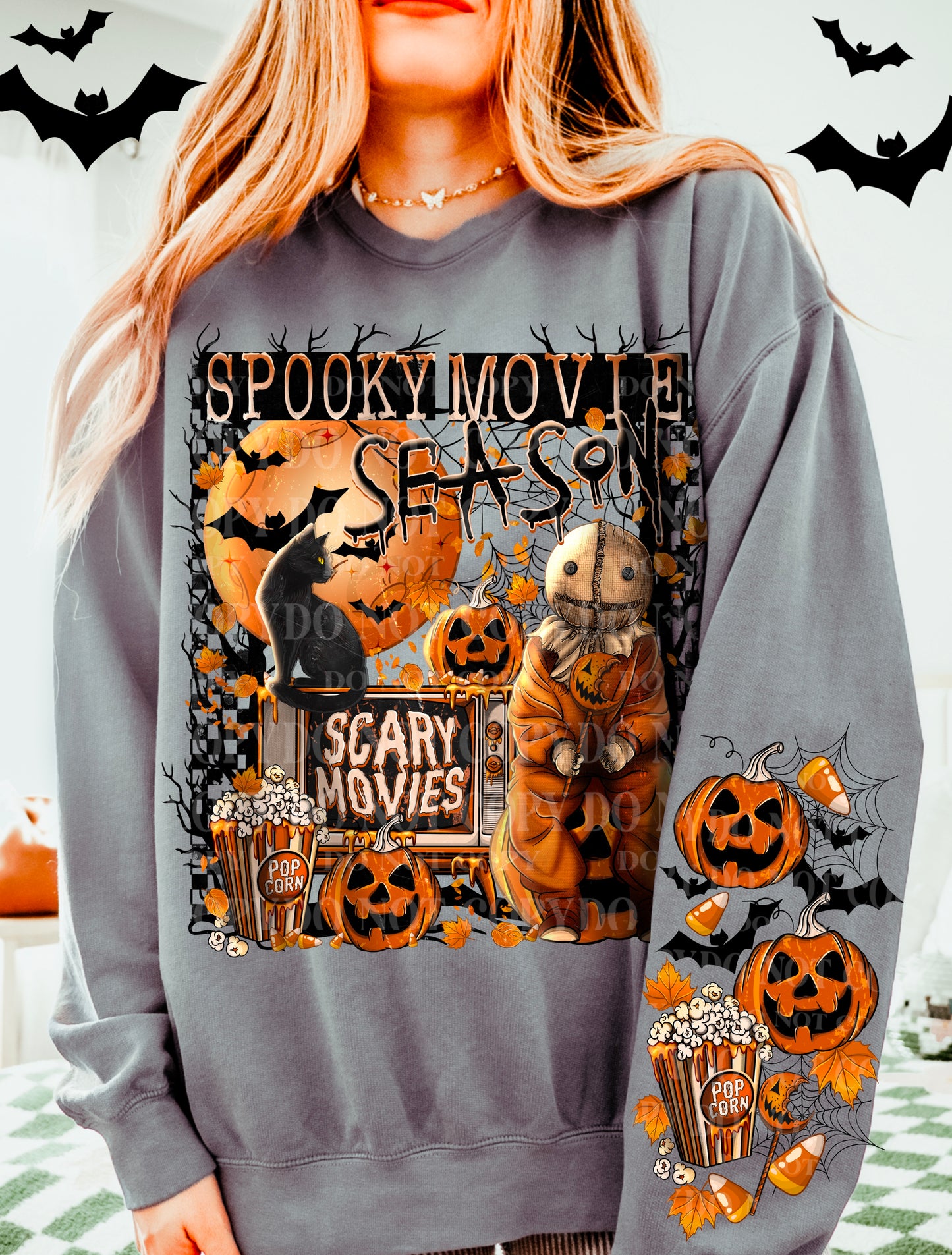 Spooky Movie Season (Scarecrow Style) DTF Print