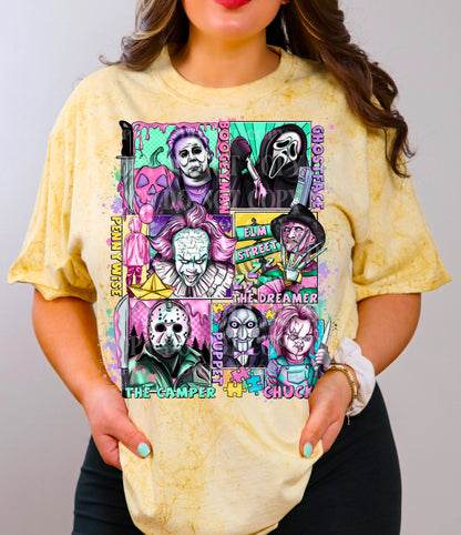 Pastel Killer Crew DTF Print