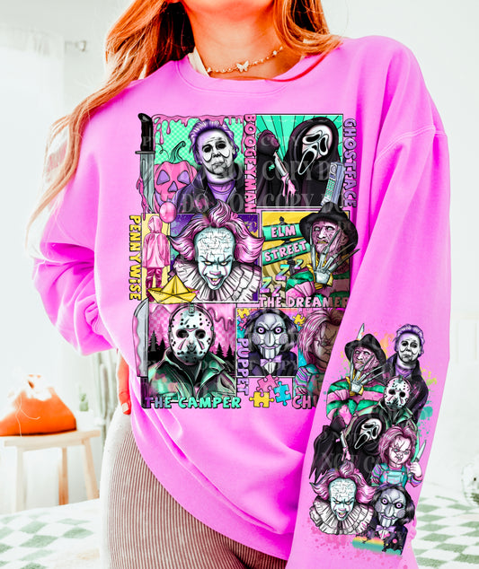 Pastel Killer Crew DTF Print