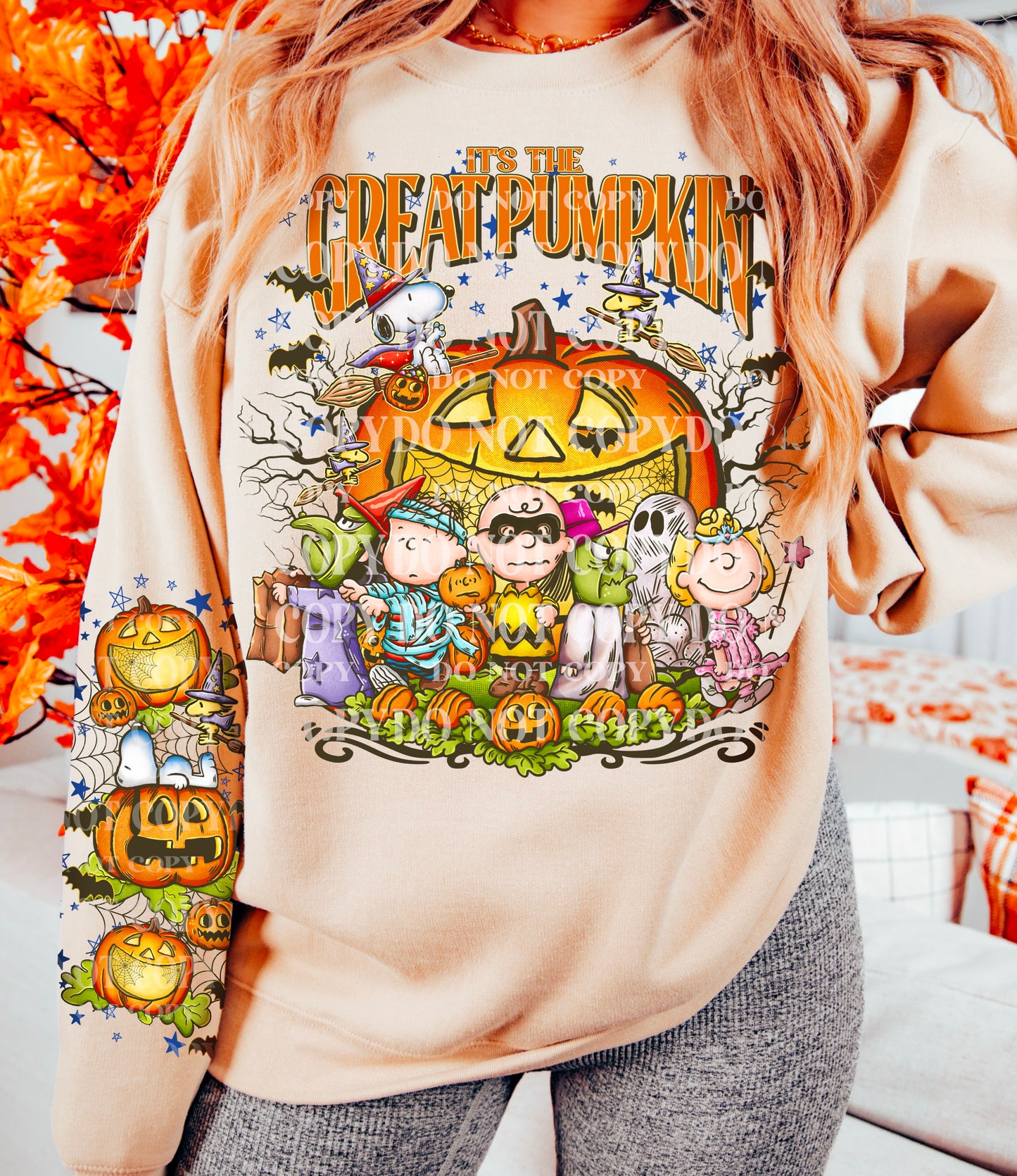 Great Pumpkin DTF Print